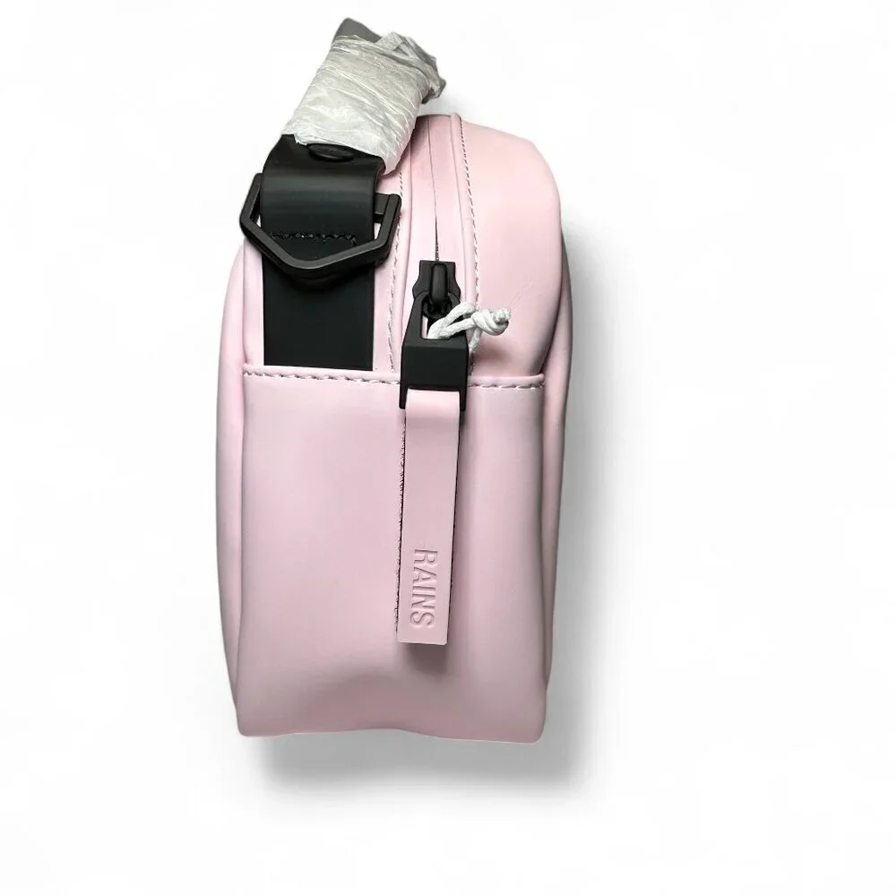 Rains Box Bag W3 Crossbody Bag, Candy Pink NWT